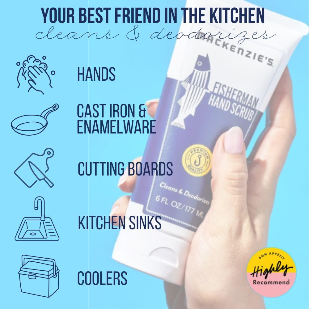 MacKenzie's Fisherman Hand Scrub Hand Cleaner & Deodorizer