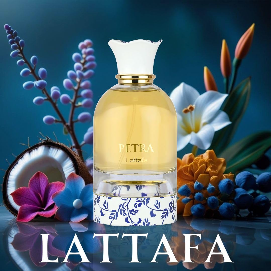 Lattafa Petra Eau de Parfum Spray for Women, 100ml