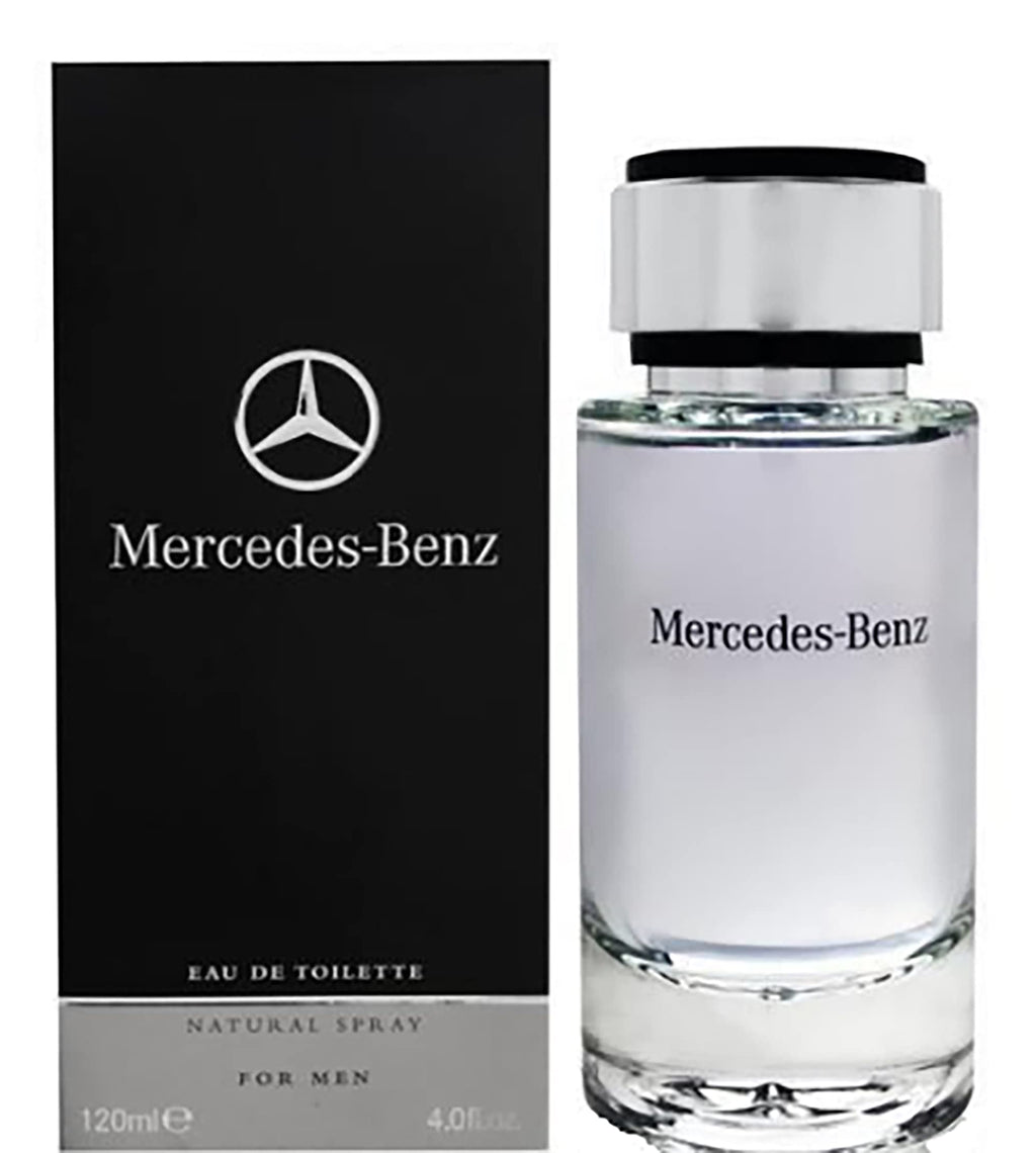 Mercedes-Benz Cologne for Men Eau de Toilette Spray, Woody Floral Fresh, 4 Fl Oz