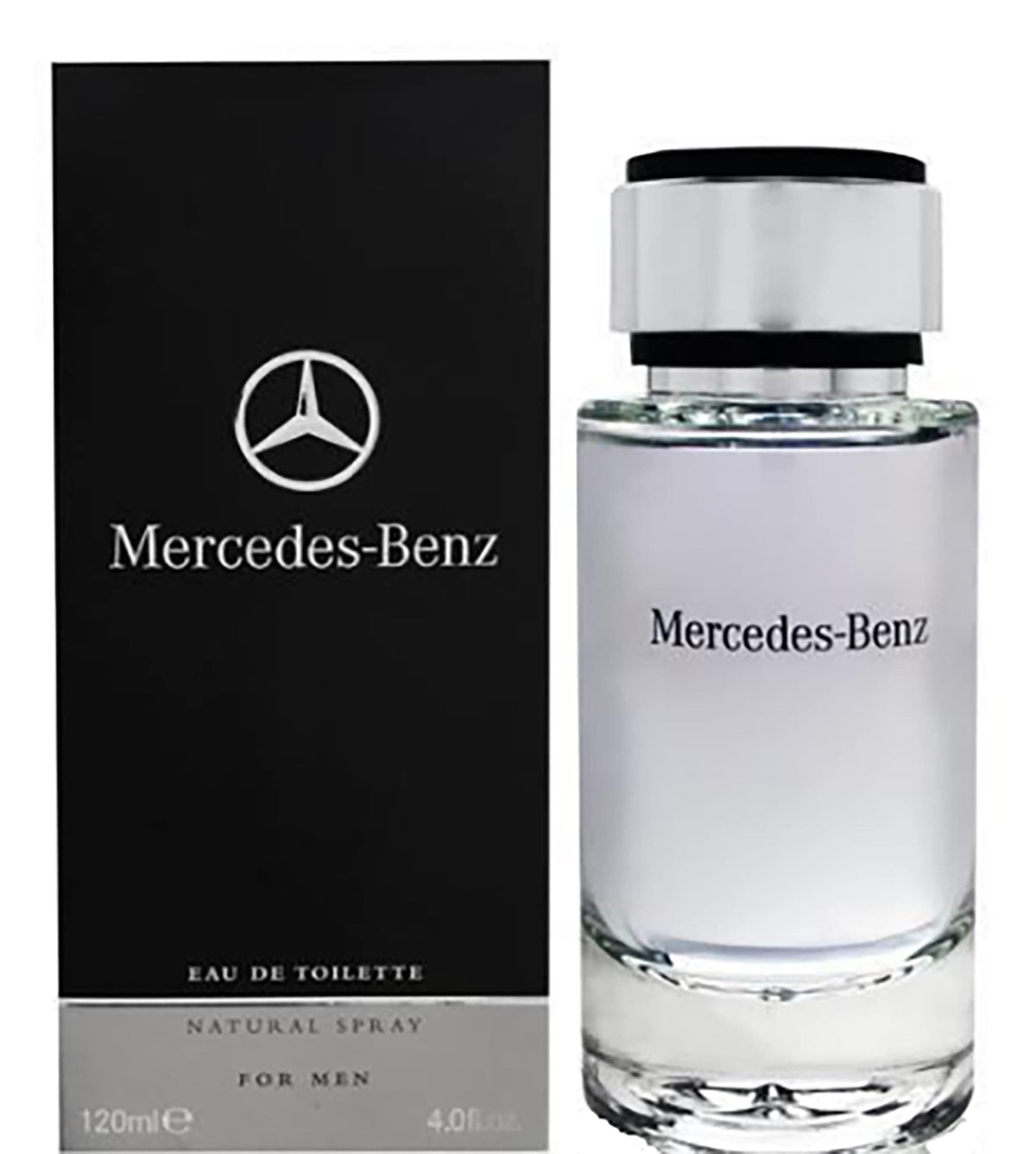 Mercedes-Benz Cologne for Men Eau de Toilette Spray, Woody Floral Fresh, 4 Fl Oz