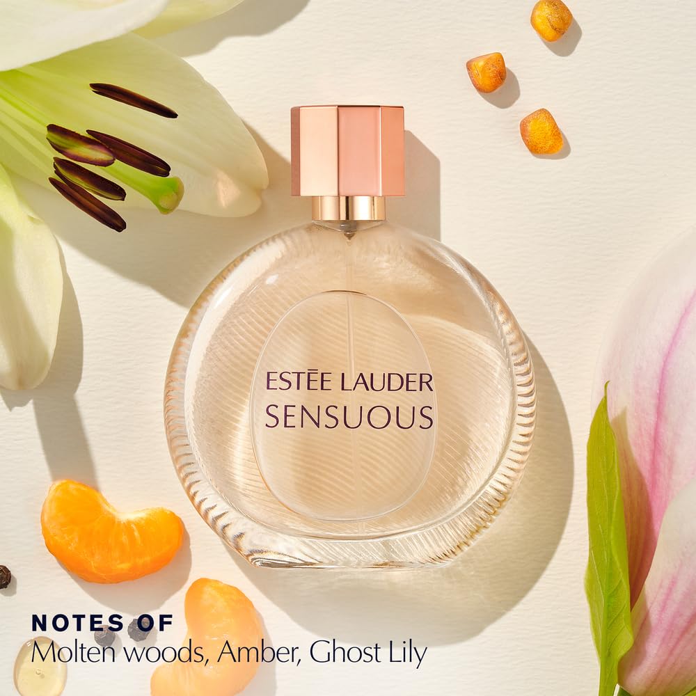 Estée Lauder Sensuous Eau de Parfum Spray for Women, Sandalwood, Honey & Mandarin, 1.7 Fl Oz