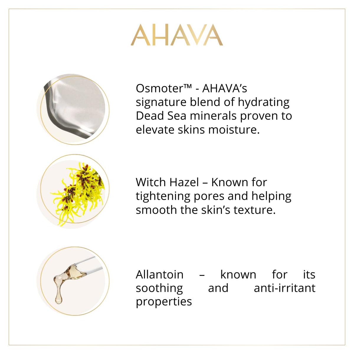 AHAVA Dead Sea Mineral Hand Cream - Fast-Absorbing Hand Moisturizer