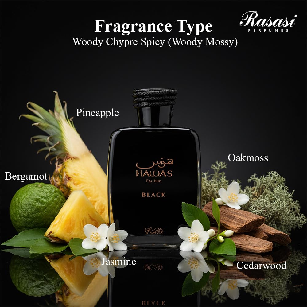 Rasasi Hawas Black