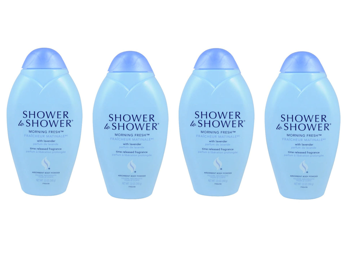 Shower to Shower Morning Fresh Lavender Body Powder, Talc-Free