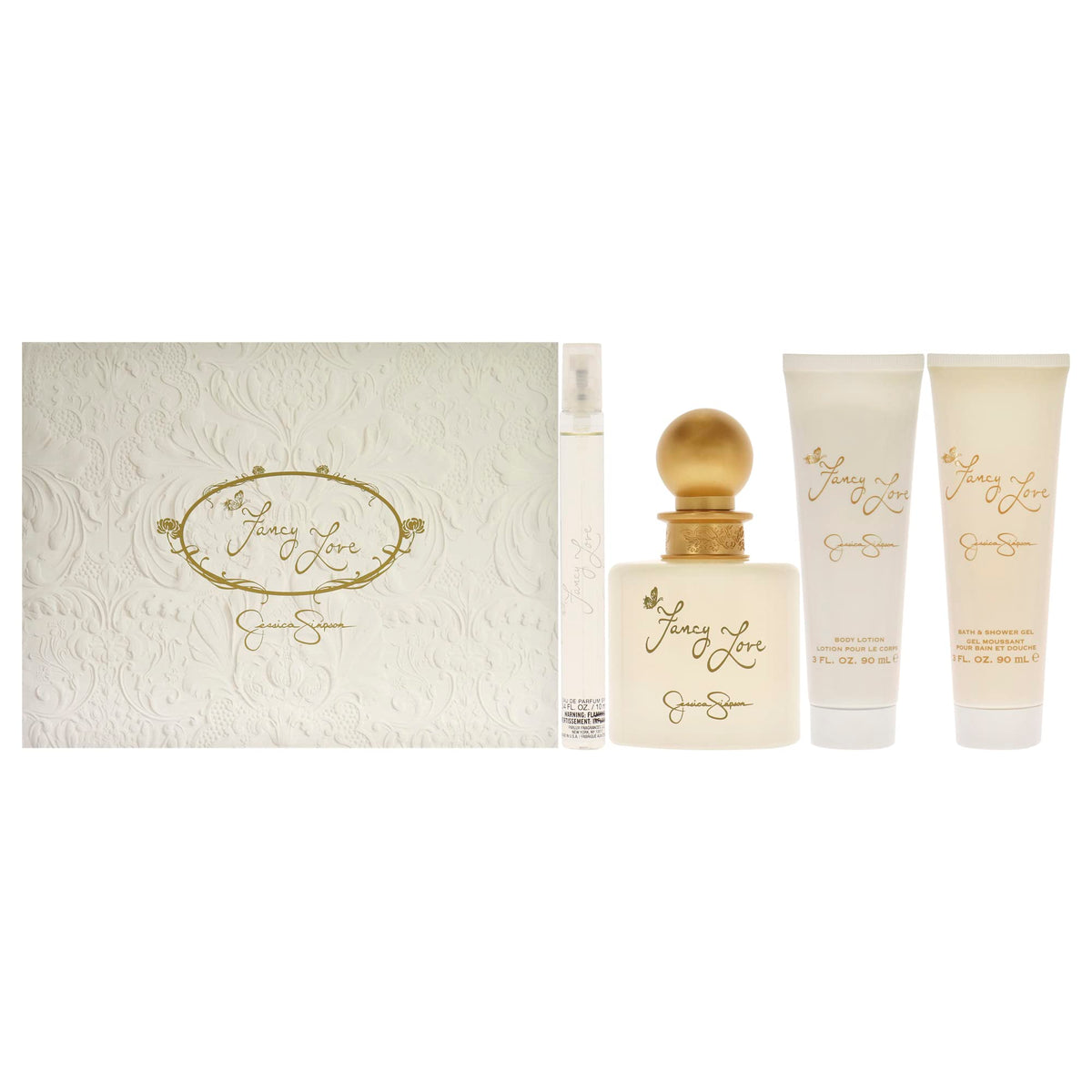 Jessica Simpson Fancy Love 4-Piece Women's Fragrance Gift Set