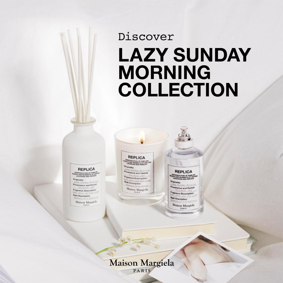 Maison Margiela Replica Lazy Sunday Morning Eau de Toilette, 1.0 Fl Oz