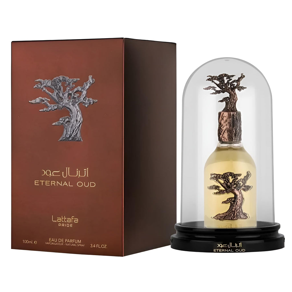 Lattafa Eternal Oud Eau De Parfum Spray, 3.4 Ounce, Unisex