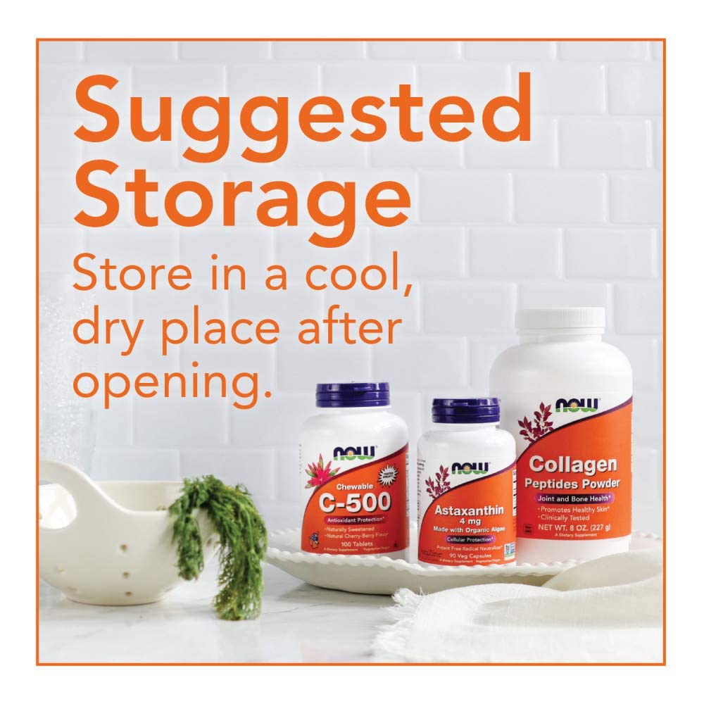 NOW Foods DMG 125 mg 100 Capsules, Pack of 3