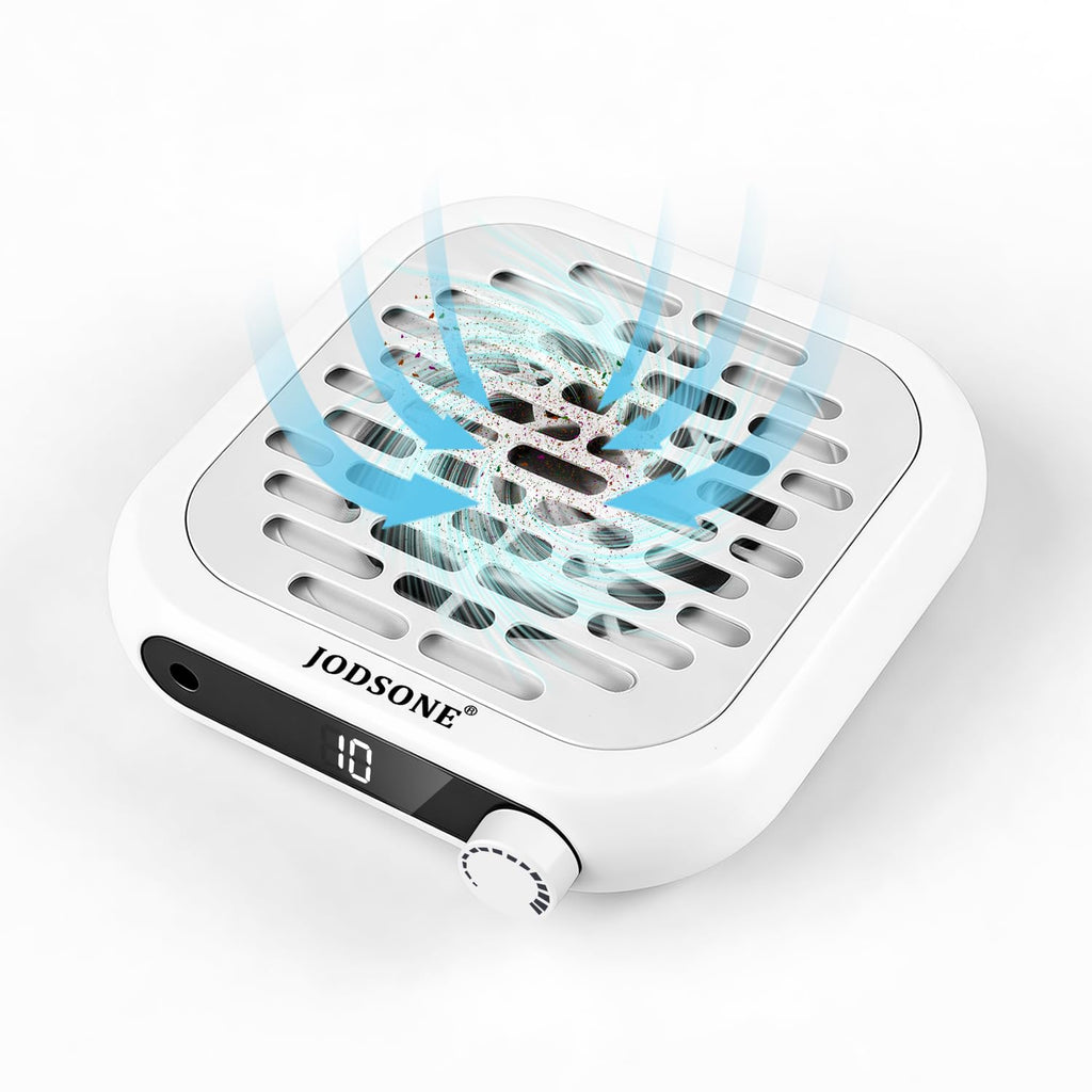 JODSONE Mini Nail Dust Collector with Powerful Suction