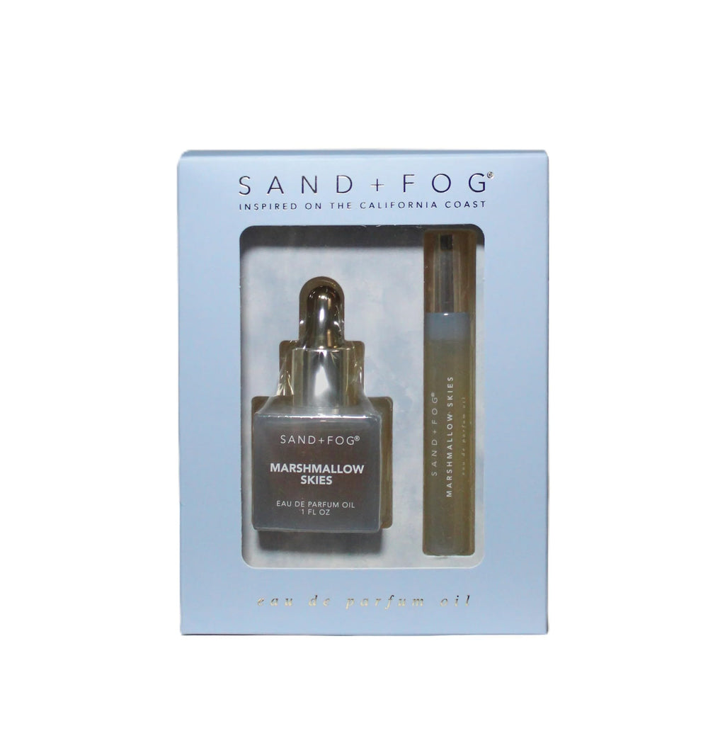 Sand+Fog Eau de Parfum Oil Set with Dropper and Roller