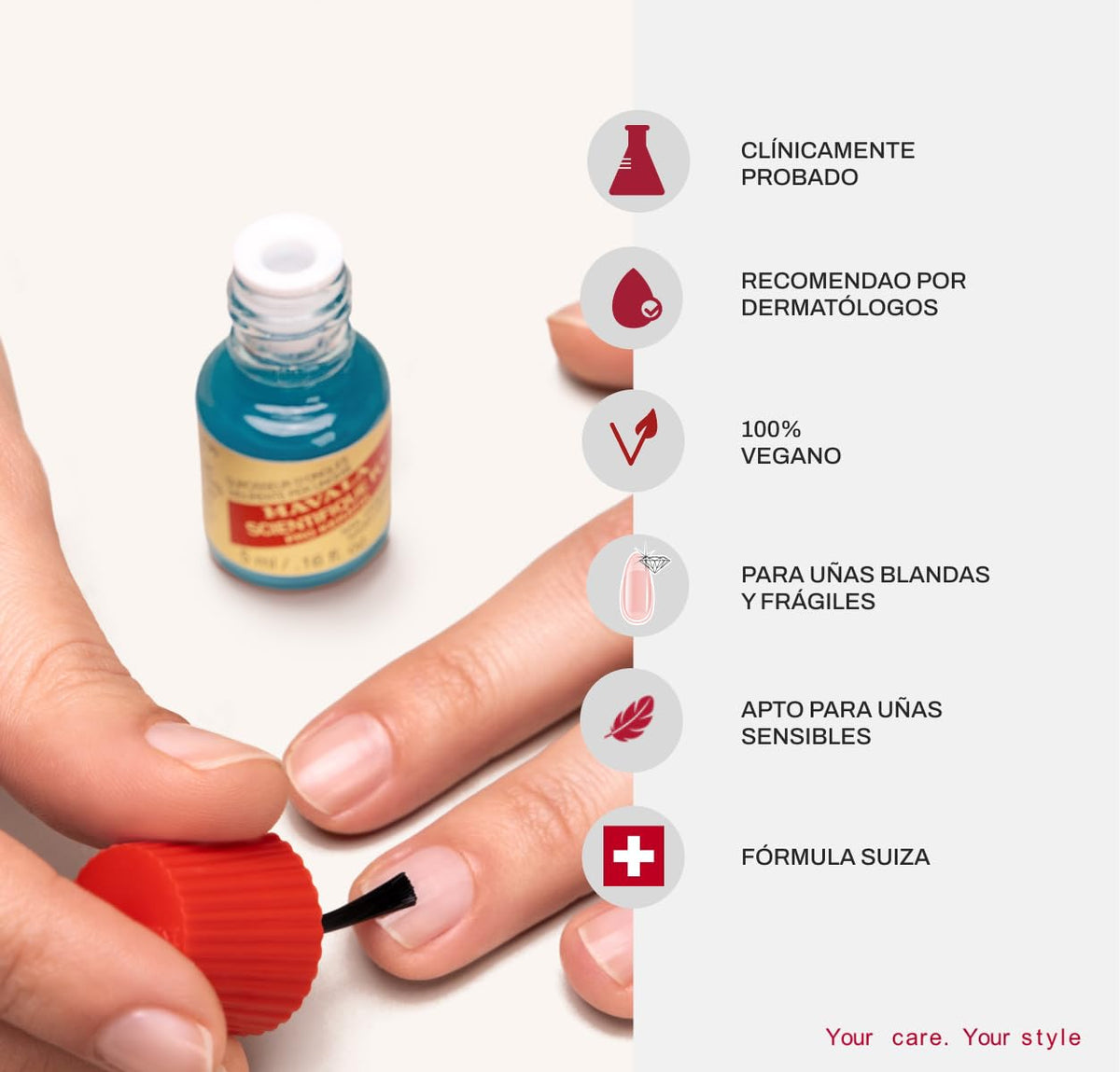 MAVALA Scientifique K+ Nail Hardener Strengthener, 0.16 Fl Oz