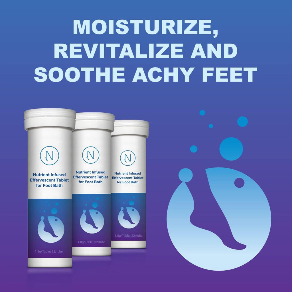 Nerve Spa Diabetic Foot Soak Effervescent Tablets