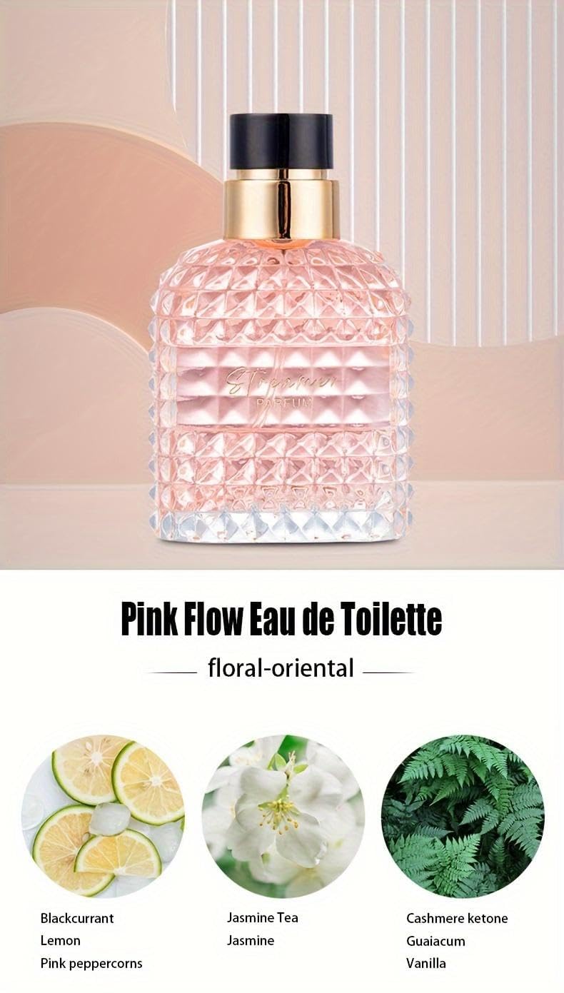 Women's Perfume Set, 4 Floral & Fruity Fragrances, 105 ml Gift Box