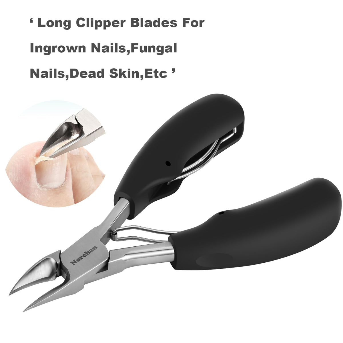 5-Piece 420J2 Stainless Steel Nail Clipper Set with Nail File