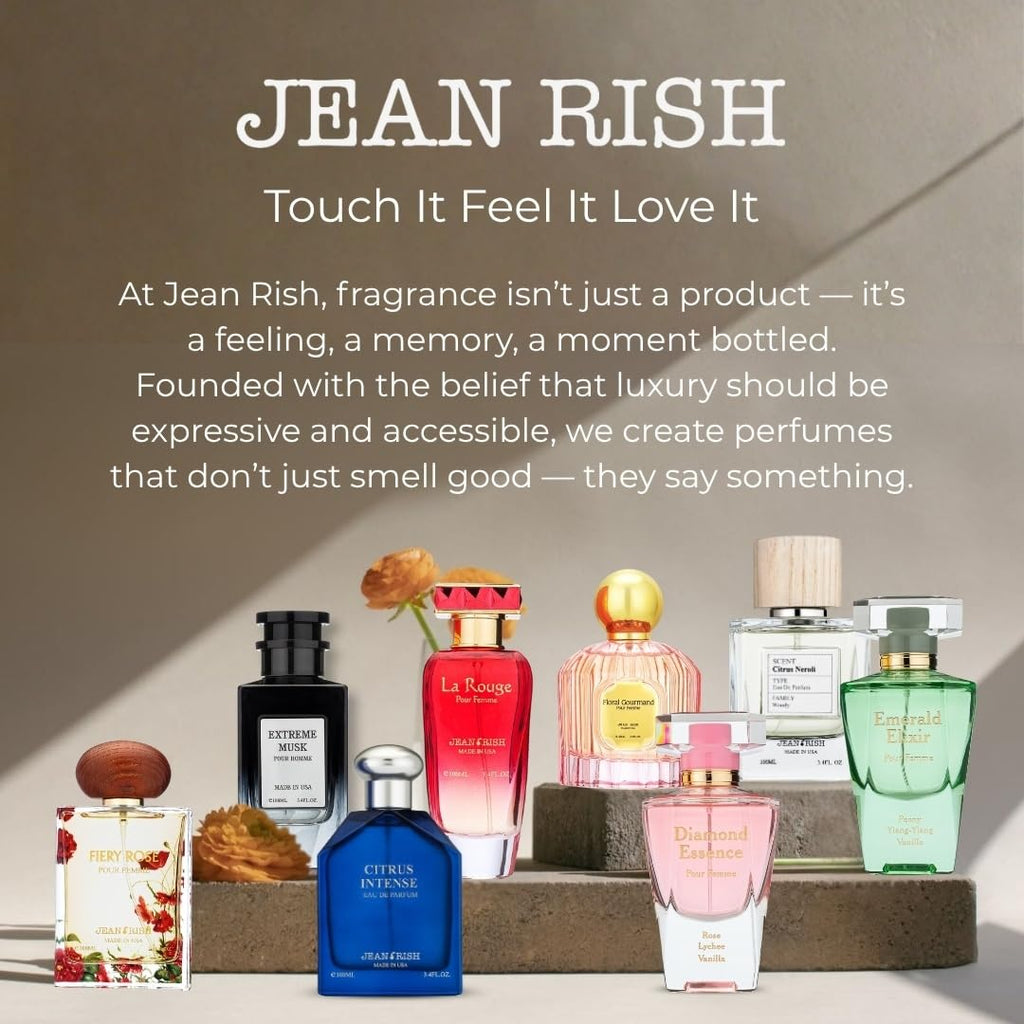 Jean Rish Floral Jasmine Eau de Parfum for Women, Made in USA