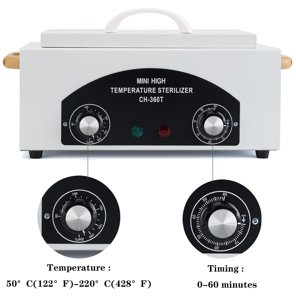 WINB High Temperature Sterilizer Autoclave Machine, 110V 300W