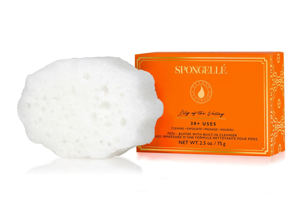 Spongellé Lily of the Valley Pedi Buffer Foot Scrub Sponge