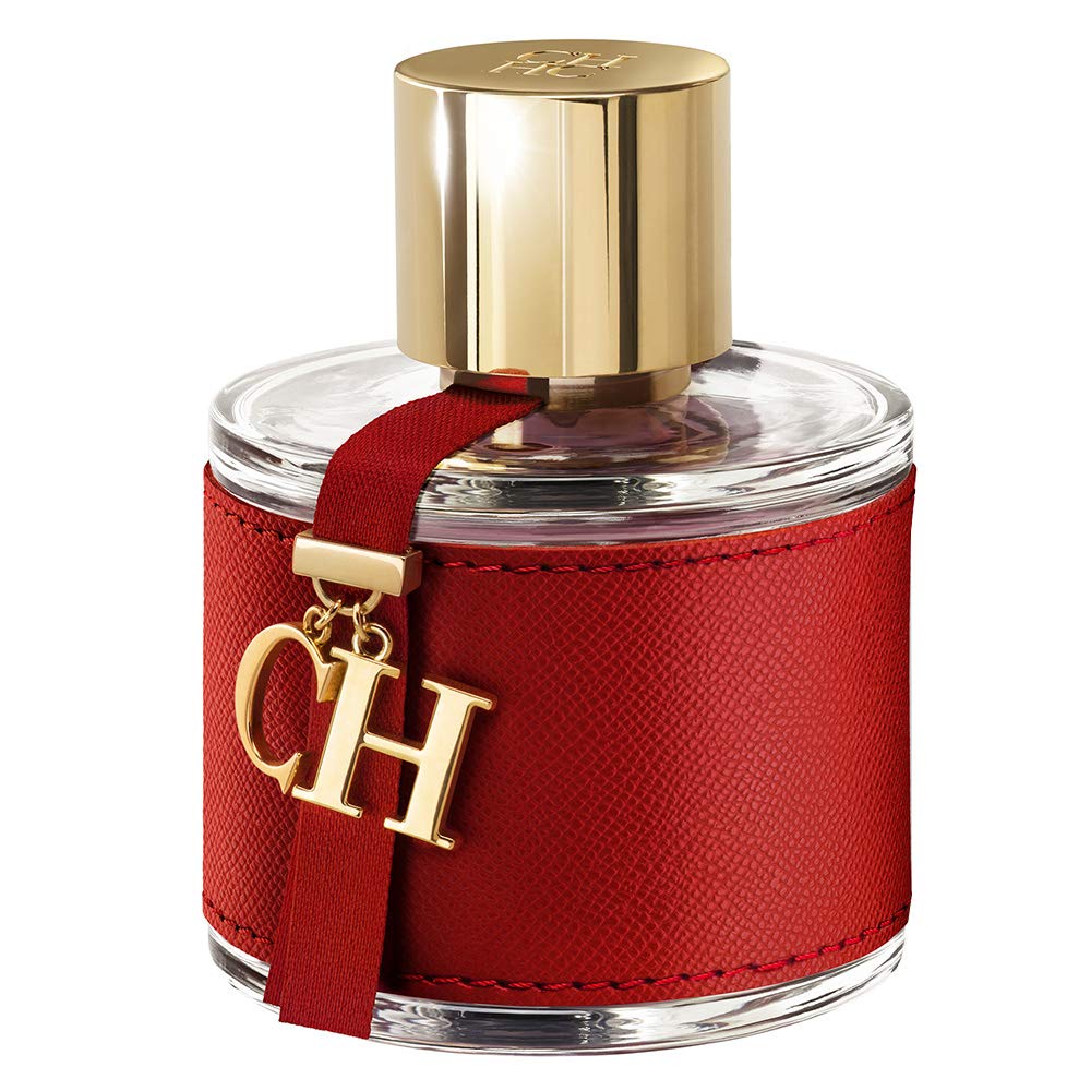 Carolina Herrera CH Women Eau de Toilette Spray, Fresh Floral Oriental, 3.4 Fl Oz