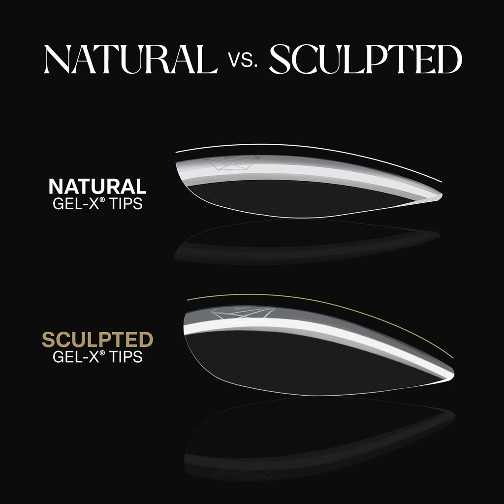Apres Gel-X Soft Gel Tips Natural Almond 500pc Box