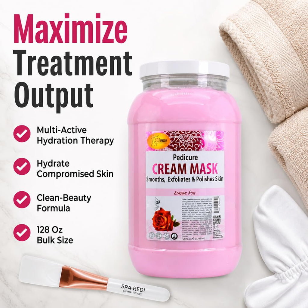 SPA REDI Professional Cream Mask for Skin Hydration and Nourishment