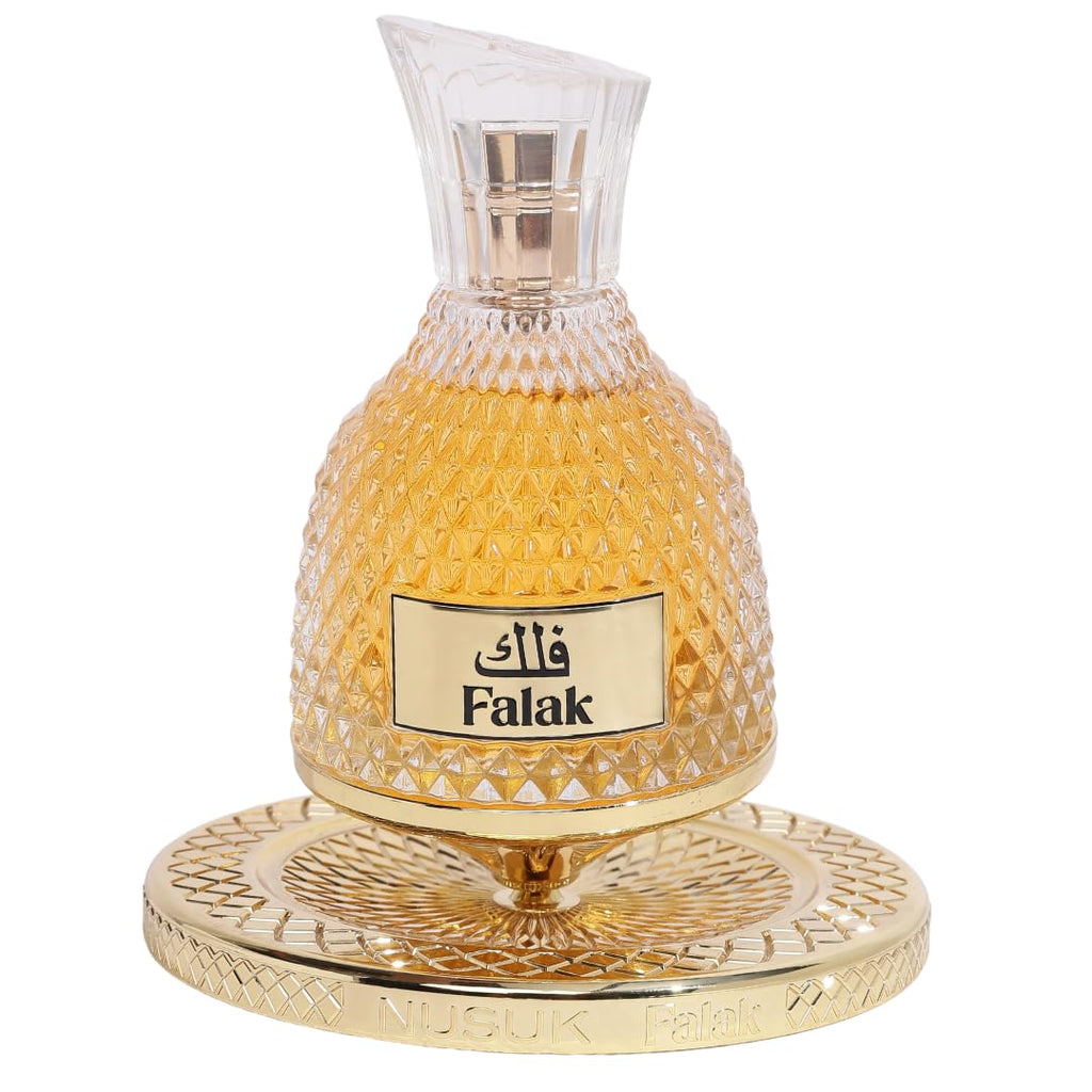 Nusuk Falak Unisex Eau de Parfum Spray, Gourmand Caramel Vanilla Fragrance
