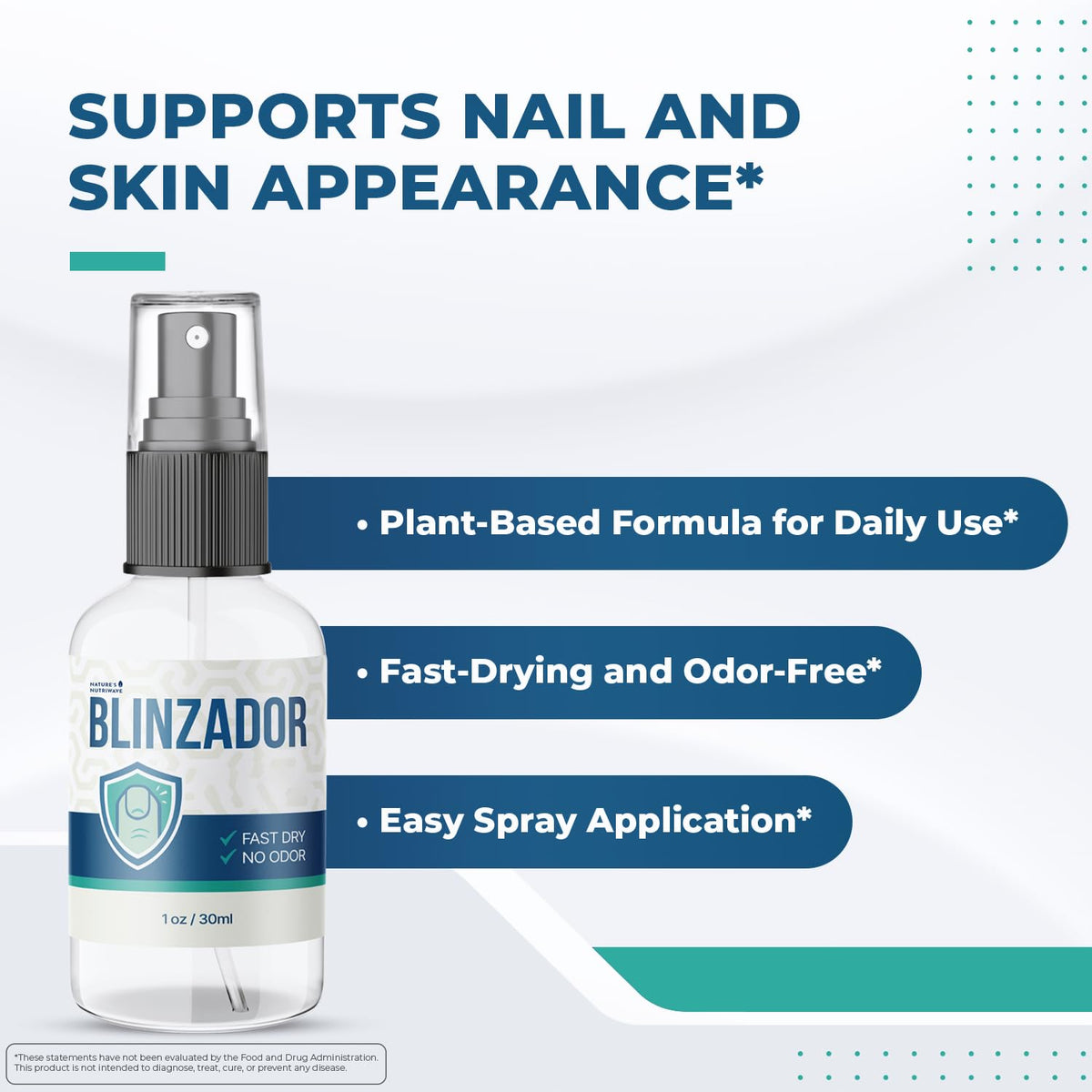 Blinzador Plant-Based Foot & Nail Spray
