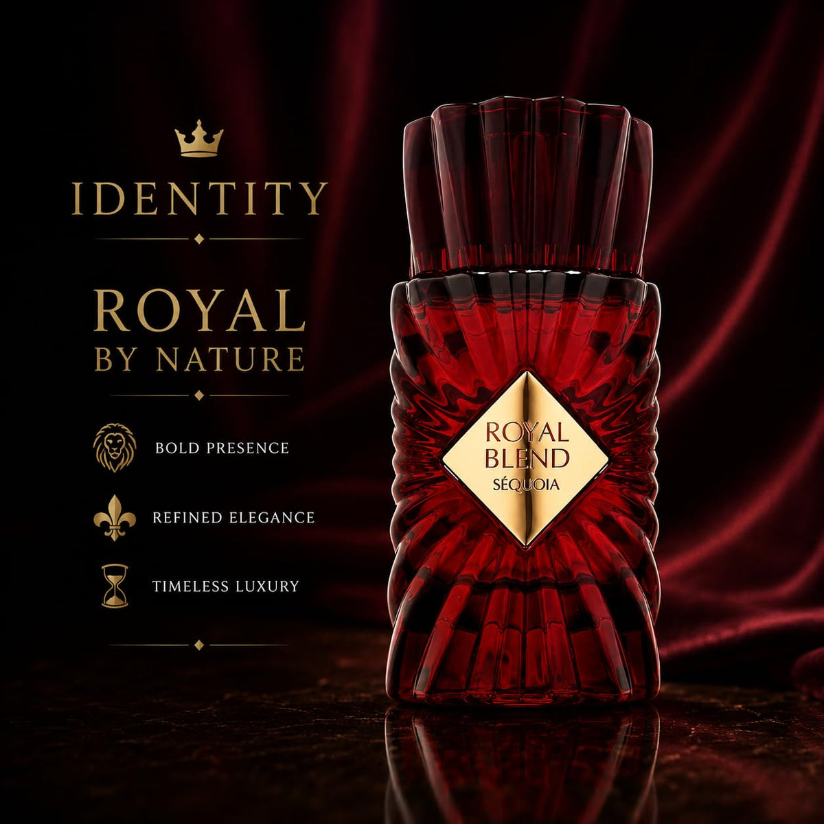 French Avenue Royal Blend Sequoia Unisex Extrait de Parfum, 3.4 Fl Oz