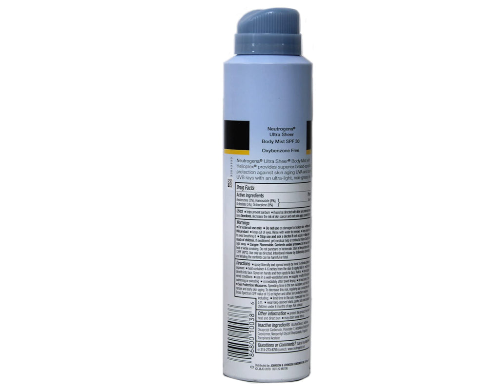 Neutrogena Ultra Sheer Dry-Touch SPF 70 Sunscreen Spray