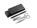 Tweezerman Essential Grooming Kit for Men, 4-Piece Set