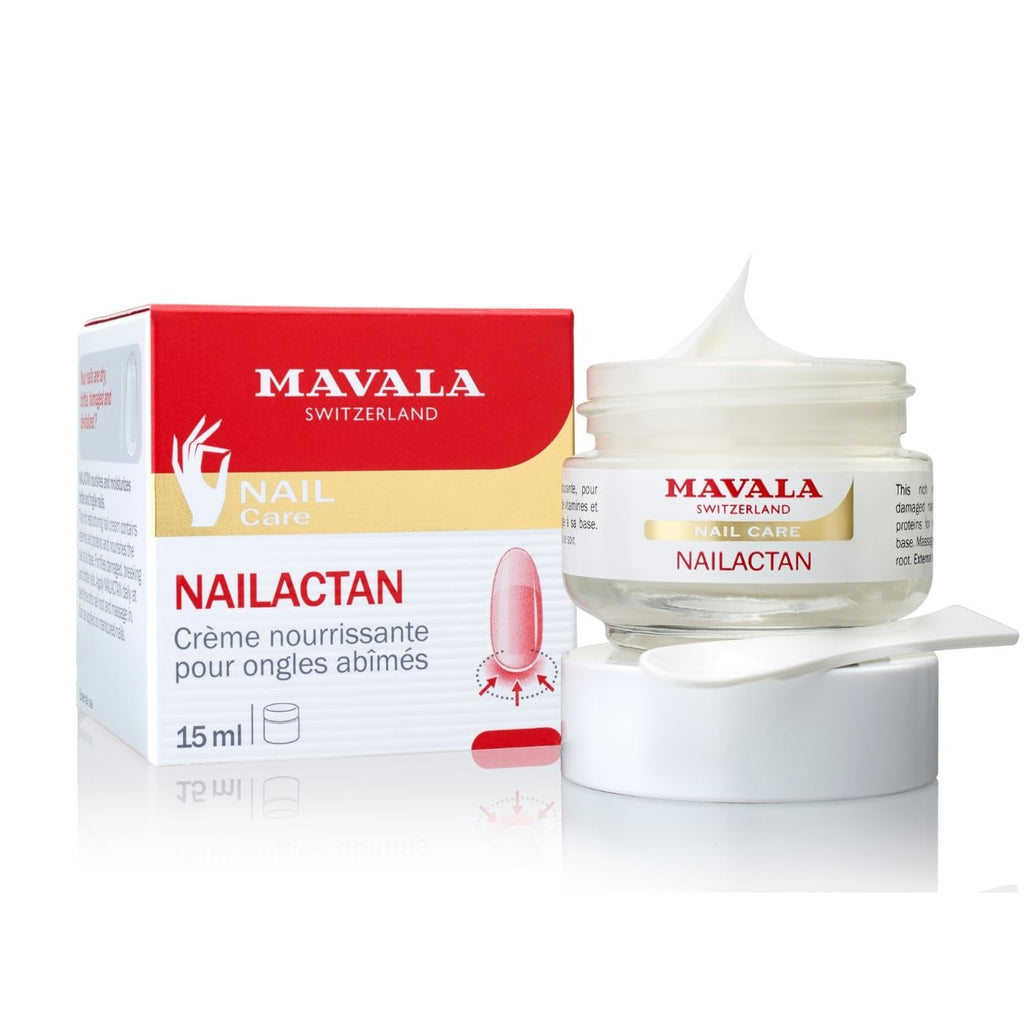 Mavala Nailactan Nutritive Nail Cream, Nourishing Cuticle Care, 0.5 oz