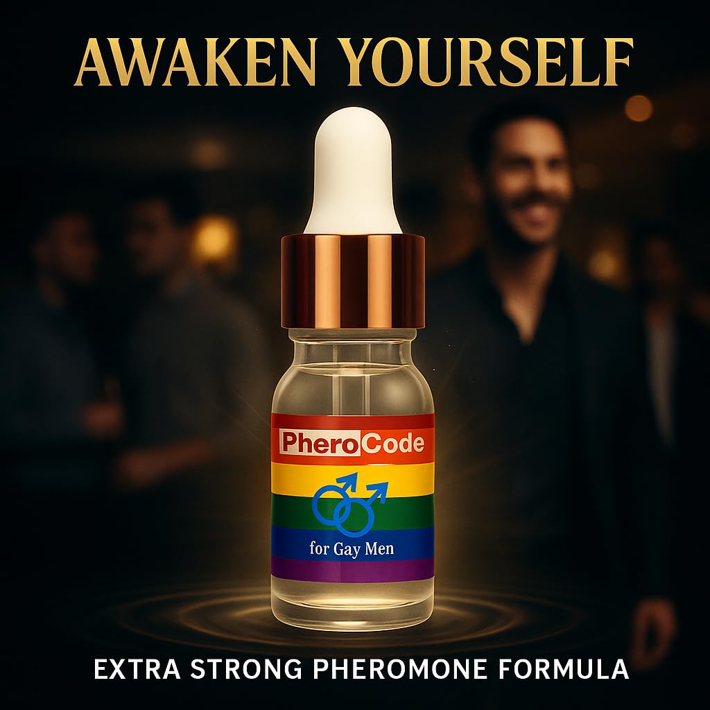 Gay Pheromone Cologne for Men, Alcohol-Free Natural Oil with Orange Blossom