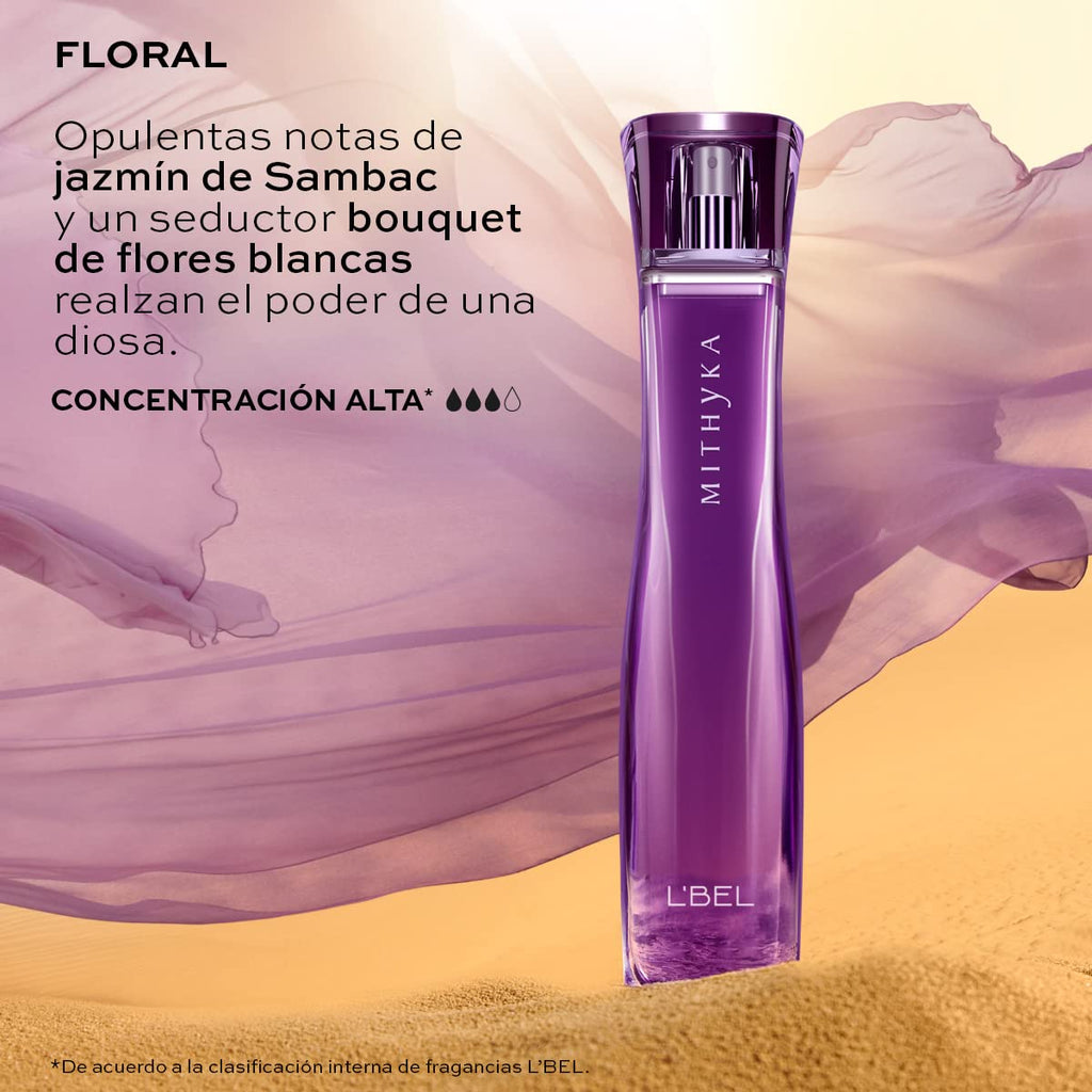 L'Bel Mithyka Women's Floral Eau de Parfum, 50 ml