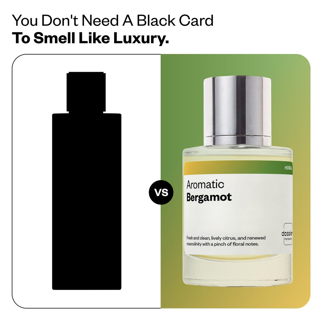 Dossier Aromatic Bergamot Eau de Parfum for Men, 1.7 fl oz