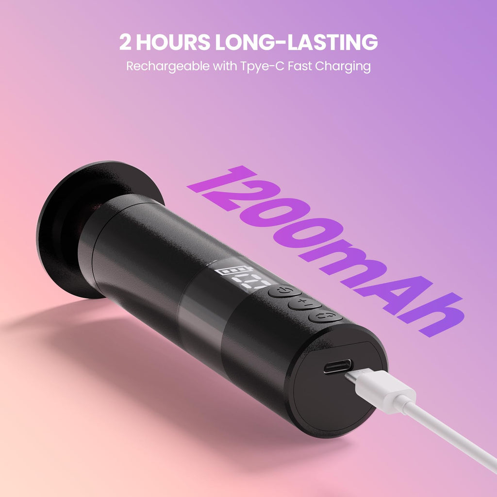 2-in-1 Electric Callus Remover and Nail Grinder with LED Display