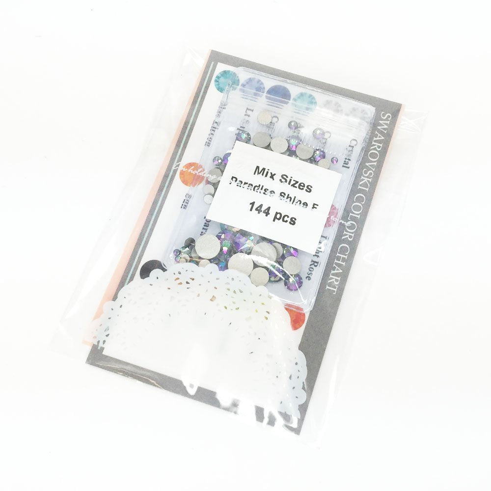 Swarovski Crystal Paradise Shine Flatback Rhinestones 144 Pieces
