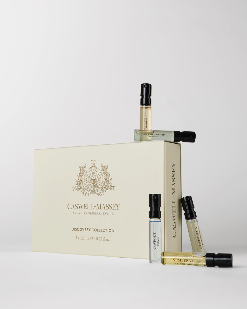 Caswell-Massey Men’s Fragrance Discovery Collection, 5-Piece Sample Set