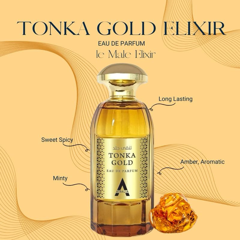Atralia Tonka Gold Eau de Parfum Unisex Fragrance