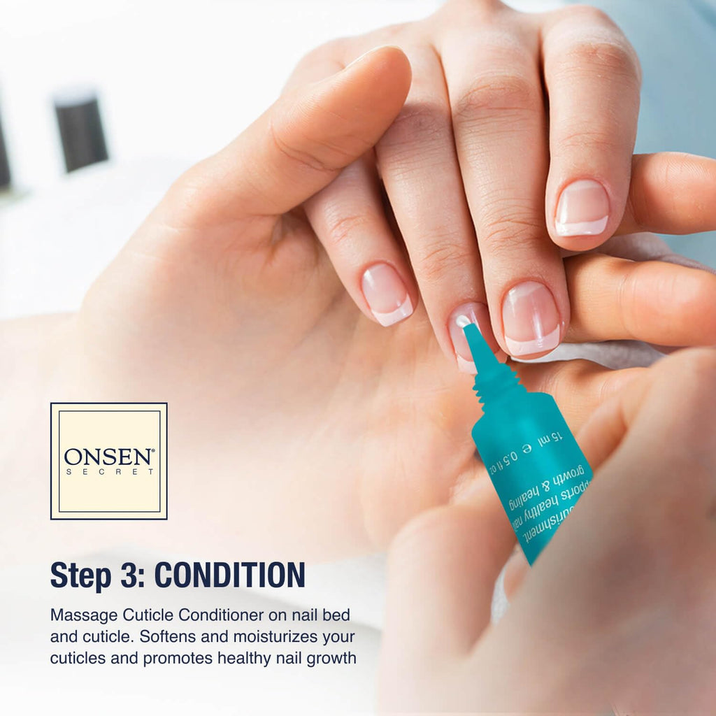 Onsen Secret Nail Care Kit - Nail Strengthening & Shine