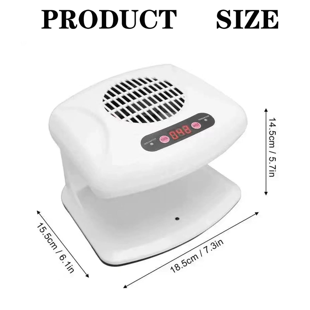Professional 300W Nail Dryer Fan for Regular Polish