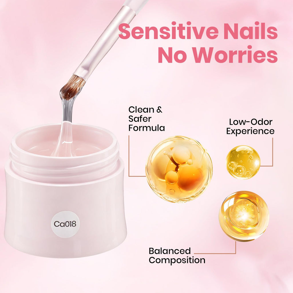 Beetles Hard Builder Gel for Structured Nail Extensions