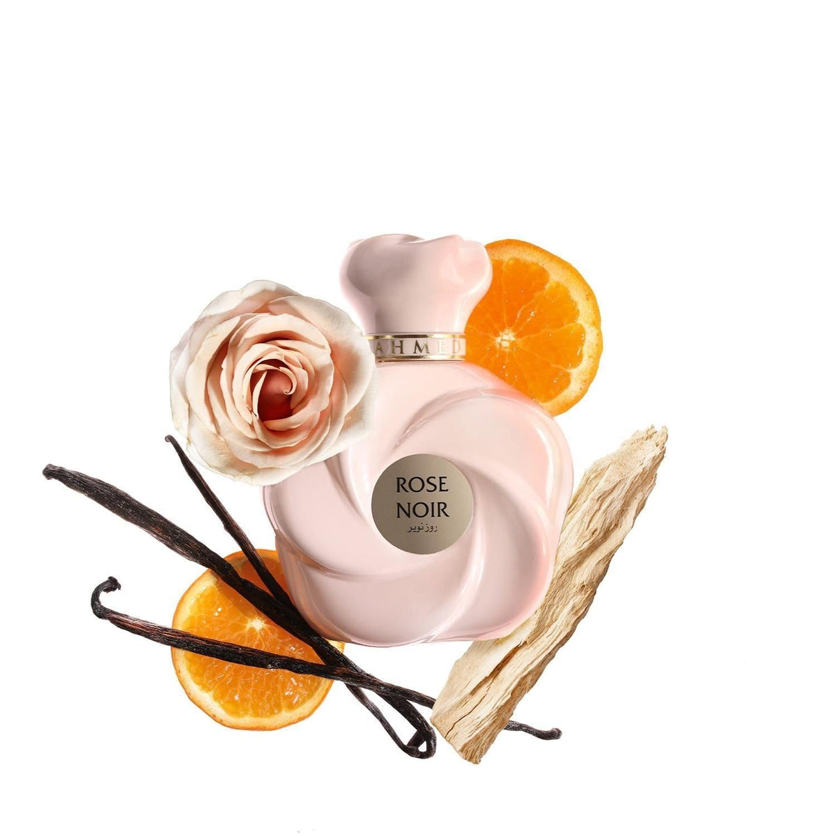 Ahmed Al Maghribi Rose Noir Extrait de Parfum Spray for Women, 2.53 oz