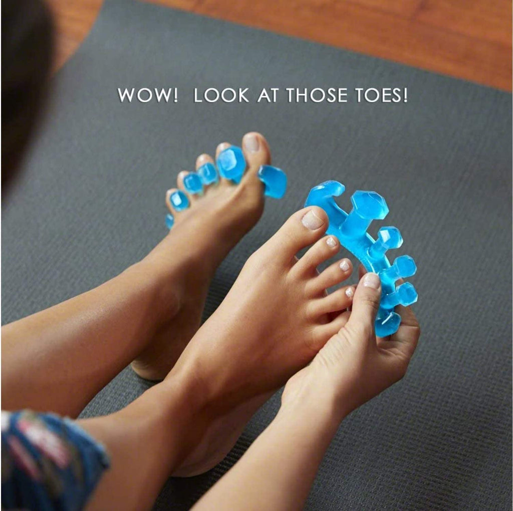 YogaToes GEMS Gel Toe Stretcher & Separator, Small, Pair