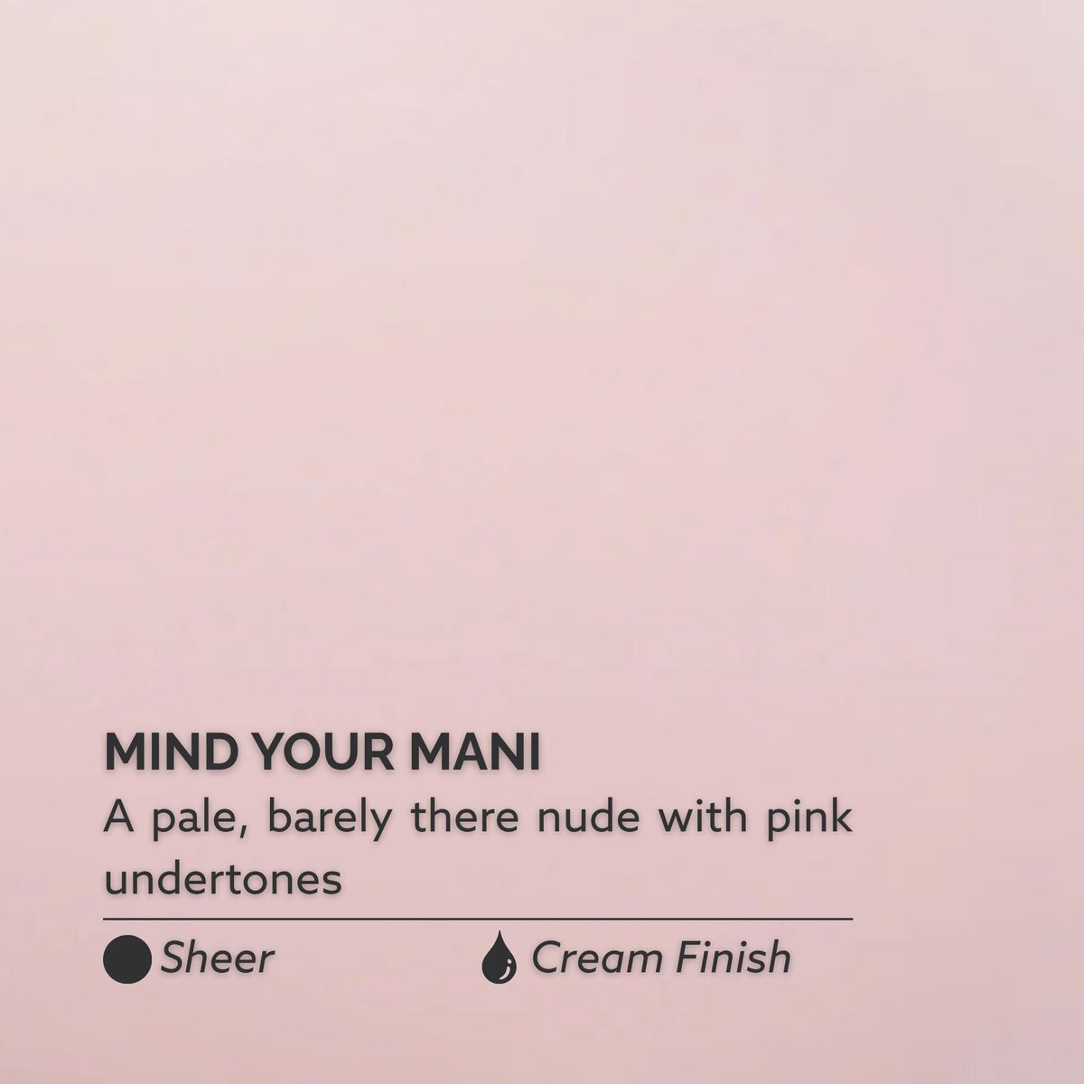 Dazzle Dry Nail Lacquer Step 3 – Mind Your Mani Nude Pink Sheer