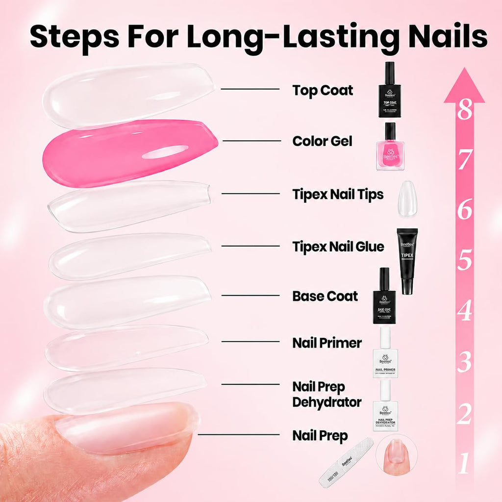 Tipex Nail Products for DIY Nail Application