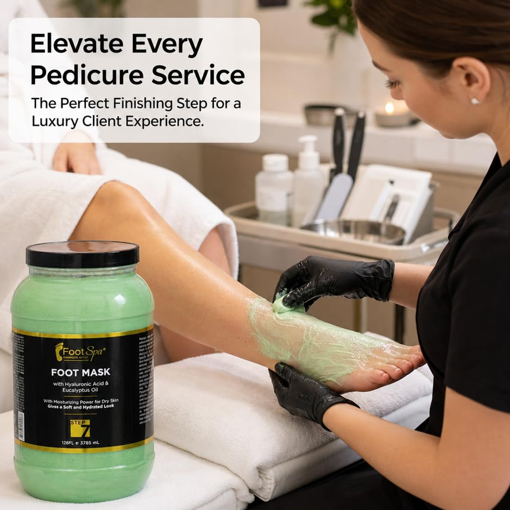 Pedicure Recovery Mask – Hyaluronic Acid & Amino Acids, 128 oz