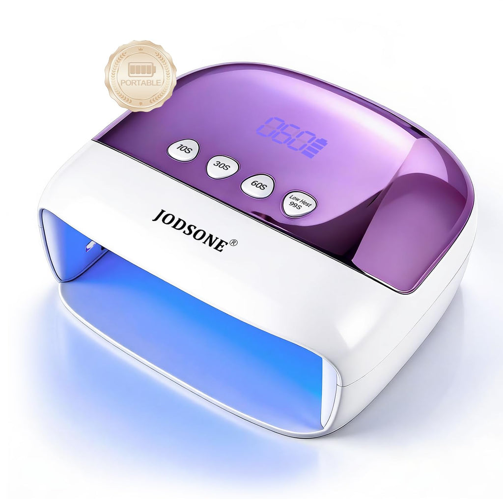 JODSONE Cordless LED Nail Lamp Rechargeable Portable Nail Dryer