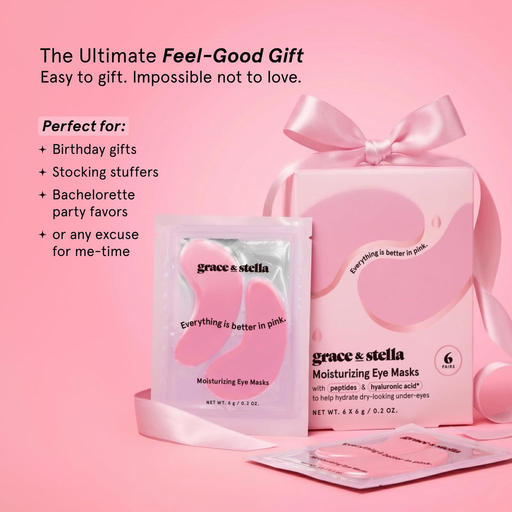 grace & stella Vegan Under Eye Patches with Niacinamide