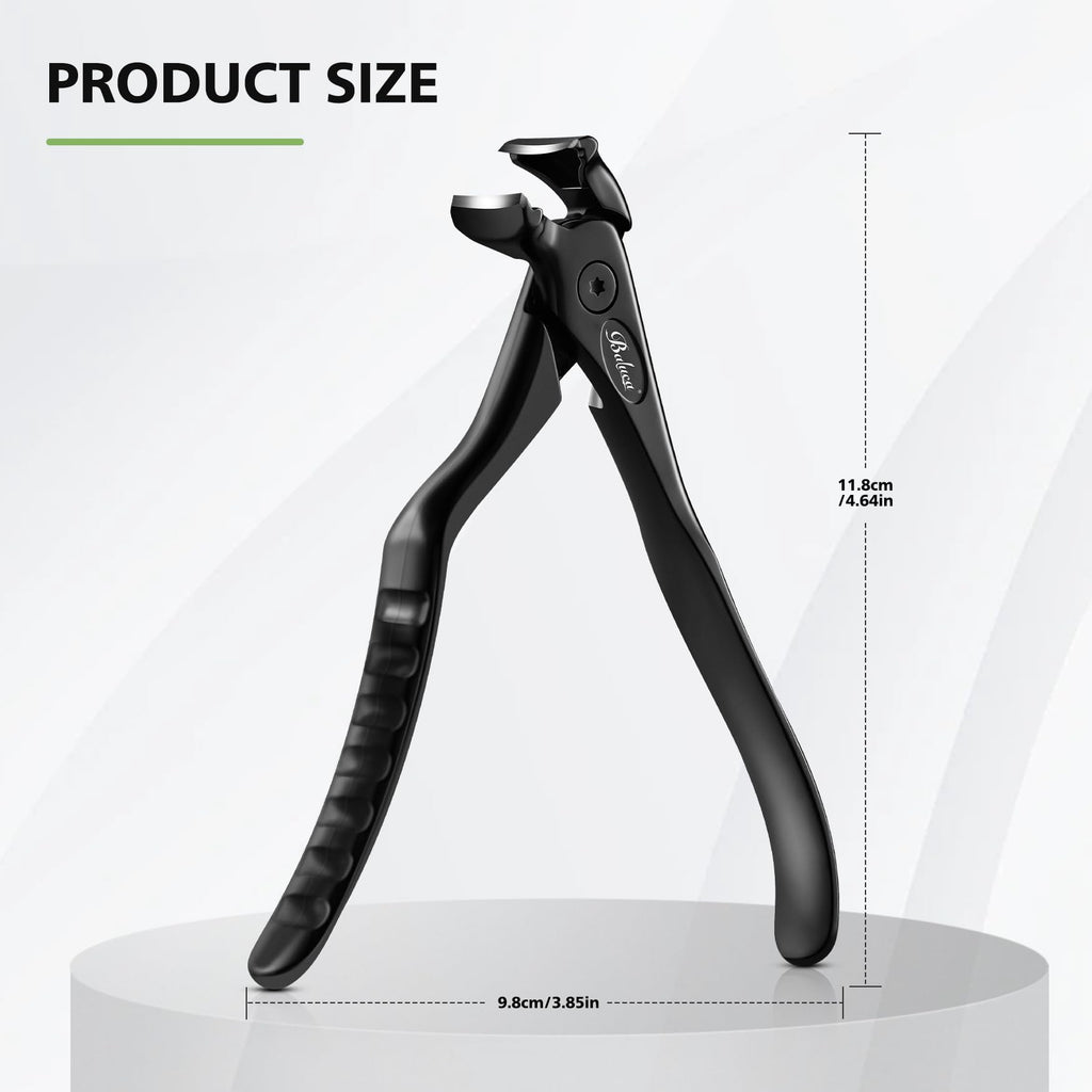 BALUCA Ergonomic Nail Clipper for Thick Toenails and Fingernails