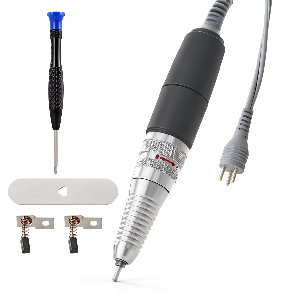 Nail Drill Handpiece Replacement – 3-Pin Electric E-File Handle