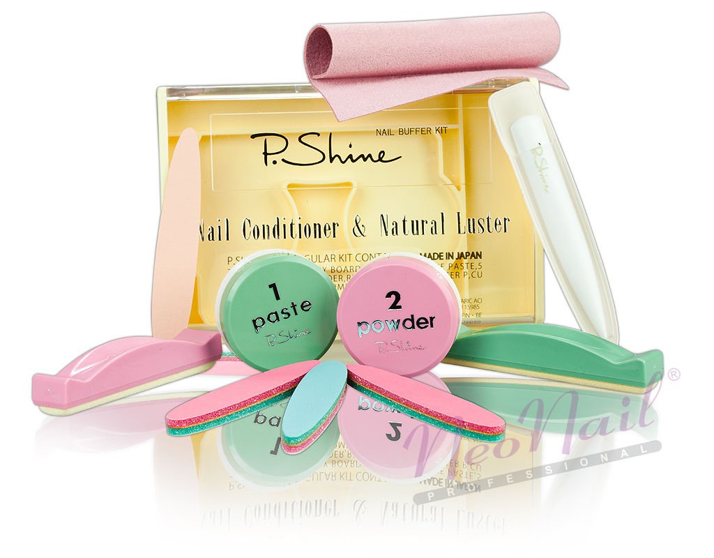 QLS P-Shine Japanese Manicure Nail Treatment Kit, 7.2 mL